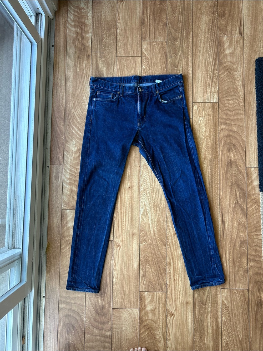 H&M Men's Dark Blue Skinny Jeans